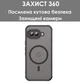 Тонований магнітний чохол AeronGuard з MagSafe для Pixel 9a | Тонкий, ударостійкий, підтримка бездротової зарядки - изображение 5