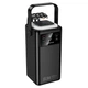 Павербанк Borofone BJ65B 80000 mAh 22.5W зі швидкою зарядкою PD20W+QC22.5W ліхтарем та вбудованими кабелями Type-C/Lightning/Micro/USB Black - зображення 1