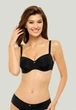 Комплект белья бюстгальтер балконет Франция Marc & André Collection BASIC LINE S8-2255в 75D-38 Черный - изображение 2