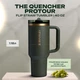 Термочашка Stanley The Quencher ProTour Flip Straw Tumbler 40 oz (1,182 л) Зеленая - изображение 2
