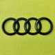 Значок задний логотип кольца для Audi A3, A4, A6, A7, A8, Q2, Q3, Q5, Q7, Q8, E-TRON ЧЕРНЫЙ МАТ 202 мм 4G9-853-742-2ZZ - изображение 9