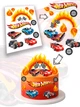 Декор на торт Хот Вилс Hot Wheels вафельная бумага для торта съедобная печать на вафельной бумаге пищевая вафельная картинка плотная А4 1902264201 - изображение 3