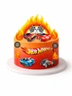 Декор на торт Хот Вилс Hot Wheels вафельная бумага для торта съедобная печать на вафельной бумаге пищевая вафельная картинка плотная А4 1902264201 - изображение 4
