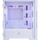 Комп'ютерний корпус 1stPlayer T3-WH-4F1-W RGB Білий - зображення 7