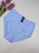 Высокие слипы с утяжкой и кружевными вставками 8186, XXL (ОБ 108-120), Голубой - изображение 1