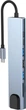 USB-хаб Dynamode 8-в-1 USB-Type-C to HDTV 4K/30Hz, RJ45, 1хUSB3.0, 1хUSB2.0, 1хUSB Type-C PD 100W Female, SD/MicroSD (BYL-2017L) - изображение 5