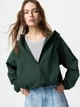 Ветровка с капюшоном женская Uniqlo 599136908 L Зеленая (1159854527) - изображение 1