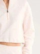 Толстовка на молнии на флисе без капюшона женская Calvin Klein 869609325 L Розовая (1159854546) - изображение 3