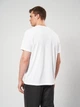 Футболка спортивная длинная мужская Puma Essentials Foundation 68254002 M White с принтом (4067983393174) - изображение 2