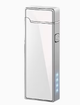Електронна плазмова USB запальничка вітрозахисна (Безполум'яна) Silver. - зображення 1