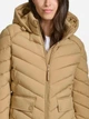 Куртка демисезонная с капюшоном женская Tommy Hilfiger 807169848 L Бежевая (1159854740) - изображение 3