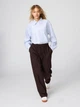 Рубашка хлопковая женская Uniqlo 397832975 L Голубая (1159854877) - изображение 2
