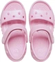 Крокси сандалії дитячі Crocs Bayaband Sandal Ballerina Pink/Candy Pink 32 - зображення 2