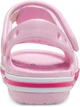 Крокси сандалії дитячі Crocs Bayaband Sandal Ballerina Pink/Candy Pink 32 - зображення 3
