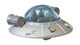 Машинка Premium Hot Wheels Rick and Morty Rick's Ship Pop Culture 1:64 JHW95 Grey - изображение 5