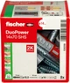Kołek rozporowy Fischer DuoPower z wkrętem 14 x 70 mm S 8 szt 538259 (4048962262261) - obraz 1