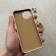 Чохол 3в1 для iPhone 13 Bingo Crystal золотий — кейс, лінзи на камеру та браслет - изображение 4