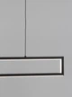 Люстра підвісна Simple Line (Medium) Чорний LED (SDLC-00055) - изображение 7