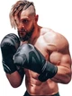 Боксерські рукавиці RDX BOXING GLOVES F15 чорний Унісекс 14 унцій BGR-F15MB - зображення 3