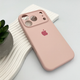 Защитный чехол-накладка Silicone Full Case AA Camera Protect для Apple iPhone 17 Pro Pink Sand (FullAAi17P-15) - изображение 3