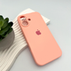 Защитный чехол-накладка Silicone Full Case AA Camera Protect для Apple iPhone 17 Grapefruit (FullAAi17-37) - изображение 3