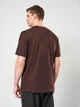 Футболка хлопковая длинная мужская Adidas Originals Trefoil Essentials KE1146 XL Коричневая (4068822063029) - изображение 2