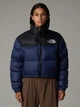 Пуховик The North Face 700 W 96 Nuptse Short Jacket темно-синий, XL - изображение 1