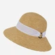 Панама женская плетеная VILSS Дубай-Hat LU-049-01 56-58 Натуральная/Белая (ROZ6501086829) - изображение 2