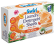 Пресований-порошок у серветках для прання Swirl Non- Bio Tropical Laundry detergent sheet (з ароматом тропічних фруктів), 20 шт - изображение 2