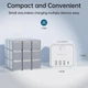 Зарядное устройство Sameriver 7-в-1 с USB-портом Cube, 3 розетки и 1 USB-порт типа A с 3 USB-портами типа C - изображение 4