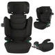 Автокрісло Kidwell Tendo Isofix I-Size гр. 2-3 15-36 кг чорне, 5906601707582 - зображення 2