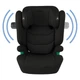 Автокрісло Kidwell Tendo Isofix I-Size гр. 2-3 15-36 кг чорне, 5906601707582 - зображення 4