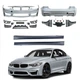Комплект обвеса M3 стиль BMW 3 Series F30 2012-2018 (передний / задний бампер, пороги) ПОД ПАРКТРОННИКИ для BMW 3 series F30 2012-2018 (8473) - изображение 1