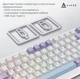 Клавіатура ігрова механічна Ajazz AK-820-Max Magnetic Switch USB RGB White - зображення 7