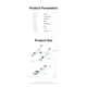 Блок живлення Laptop X-type Stand White ABS 83-170мм Vention - зображення 6