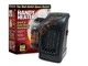 Керамічний компактний обігрівач дуйчик Handy heater з потужністю 400w в розетку з таймером та пультом керування терморегулятором для дому та офісу. - зображення 6