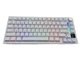 Механічна бездротова (Bluetooth + 2,4G) клавіатура з HOT SWAP Attack SHARK X820Ultra, 80 key, RGB, Shark Switch, Win/Mac OS, УКР/АНГЛ, White contour/Білий (X820ULTRAW) - зображення 3