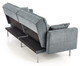 Sofa Halmar Rozkładana Popielata z Poduszkami Szara  V-CH-ROBERTO-SOFA (5905248112643) - obraz 3
