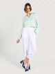 Брюки женские Colin's CL1063926WHT L White (8683197742698) - изображение 5