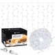 Гірлянда бахрома вулична (зовнішня) Springos 12 м 300 LED CL300 Cold White - зображення 1