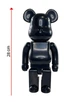 Фігурка Bearbrick Чорний Глянцевий 400% (28 см) - изображение 5