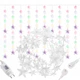 Гірлянда бахрома вулична (зовнішня) Springos 2 м 180 LED CL4005 Mix - изображение 9