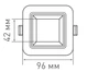 Точковий світильник MAXUS 1-MAX-01-3-SDL-09-S - зображення 5