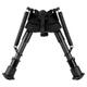 Сошки Vector Optics Carbon Fiber Swivel Bipod на антабку (висота 15.2 - 22.9 см) з перехідником на Weaver/Picatinny - изображение 1