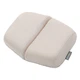 Туристическая ортопедическая подушка для сна Travel Pillow-XL от Correct Shape, чехол тенсел, цвет Бежевый, 36х27х7 см - изображение 1