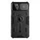 Пластиковая накладка Nillkin Armor со шторкой для камеры для Apple iPhone 11 Pro Max (6.5") (Черный) (68727) - изображение 5