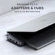 Чехол-накладка Clear Shell для Apple MacBook Air 13.3'' (2020) (Прозрачный) Epik (178469) - изображение 5