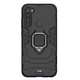 Противоударный чехол Transformer с кольцом для Xiaomi Redmi Note 8T (Черный / Soul Black) Epik (101091) - изображение 1
