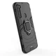 Противоударный чехол Transformer с кольцом для Xiaomi Redmi Note 8T (Черный / Soul Black) Epik (101091) - изображение 3