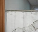 Штора для ванной комнаты SPAZIO MARBLE PEVA 200х200 см с 12 кольцами - изображение 4
